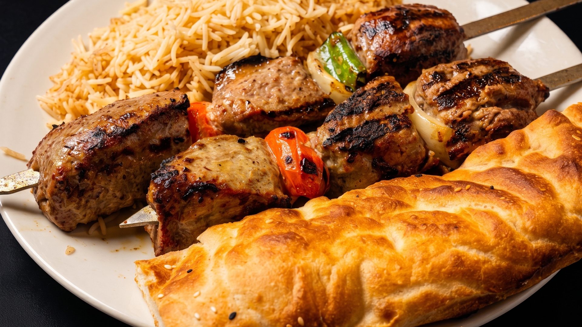 Kababs Charbroiled to Order